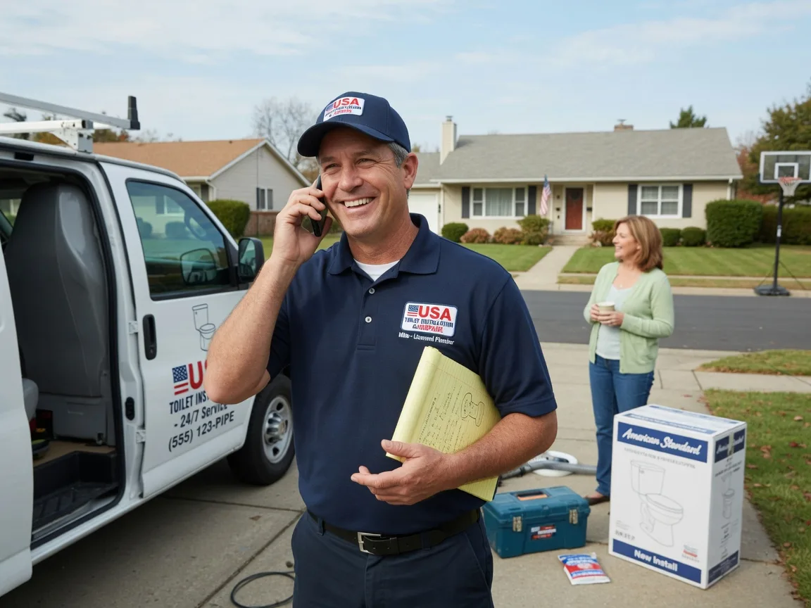 Toilet Installation Farnhamville, IA FAQs